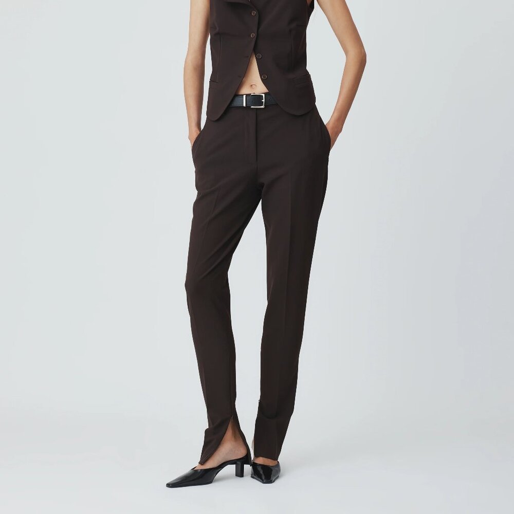 Beaufille Women's Vernet Brown Trouser- Size 2- New!